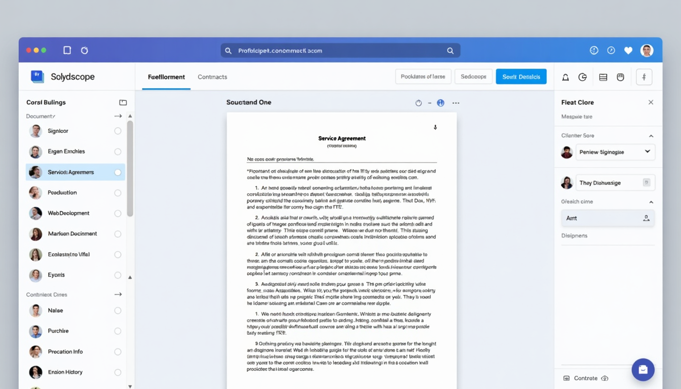 Contract Builder Interface